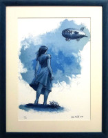  Petr Ptáček - Čekání - grafika